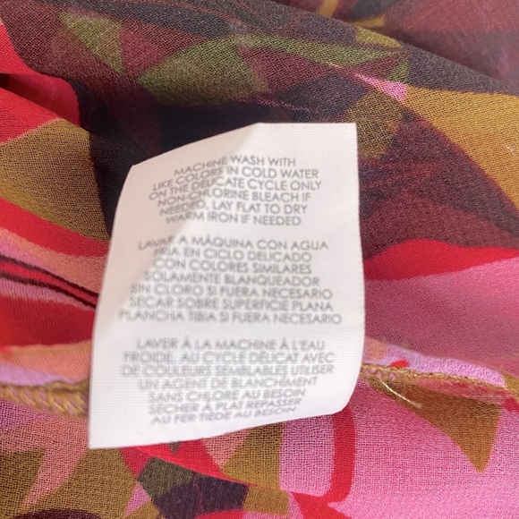 CAbi Mia 2 Piece Long Sleeve Layered Blouse Size M - Picture 8 of 8